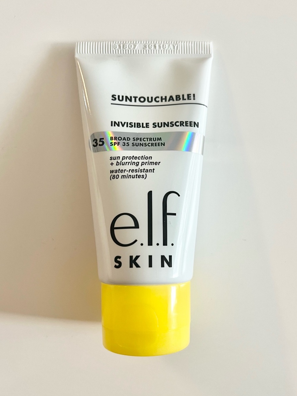 NEW Elf Suntouchable Invisible Sunscreen 35 SPF & Blurring Primer